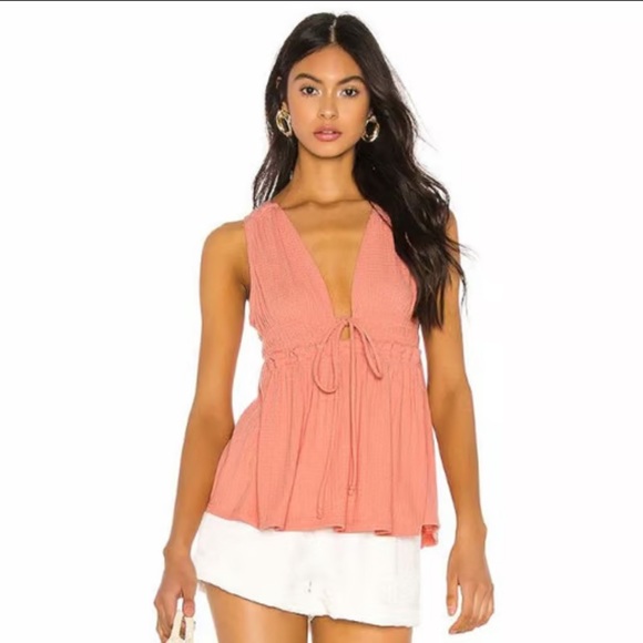 Free People Tops - Free people beach bound tank top small